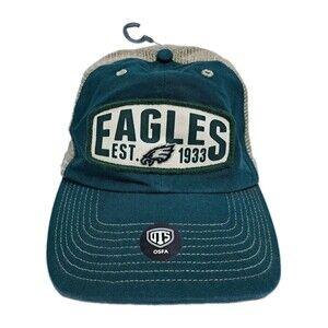 Philadelphia Eagles Retro Vintage Snapback Trucker Mesh OTS Woodford Challenger